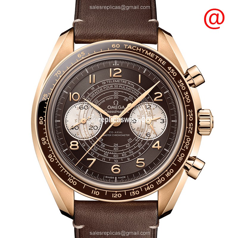 Omega Speedmaster Replica - Manual Wind - Bronze - Brown Dial - Luxury Replica SPEEDMASTER Watch