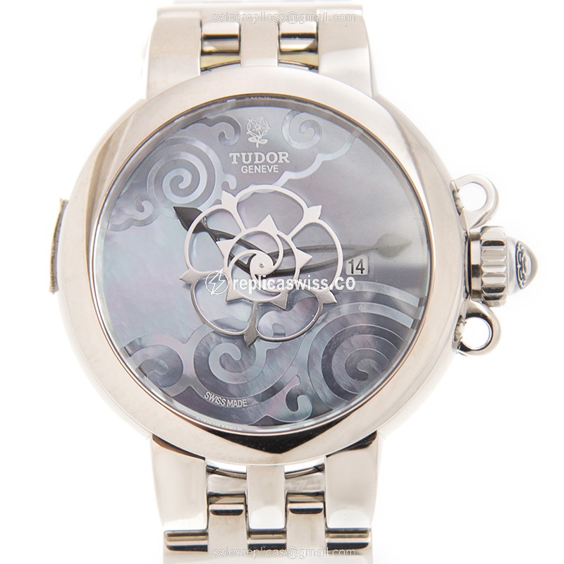 Tudor Clair de Rose Replica Watch - Automatic - Blue Dial - Luxury Replica CLAIR DE ROSE Watch