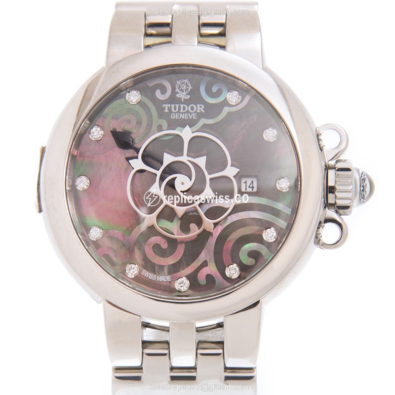 Tudor Clair de Rose Replica - Automatic - Steel - Gray Dial