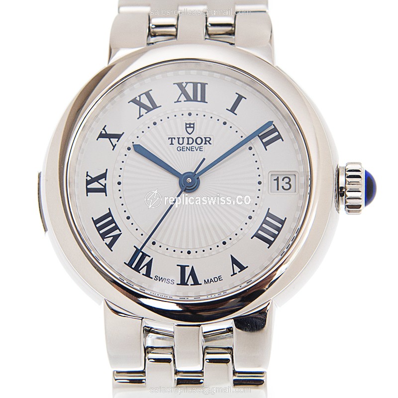 Tudor Clair de Rose Replica - Automatic - Steel - White Dial