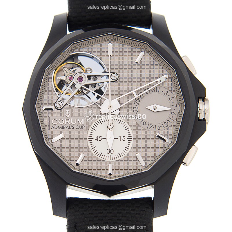 Corum Admiral's Cup Replica - Automatic - Steel - Gray Dial