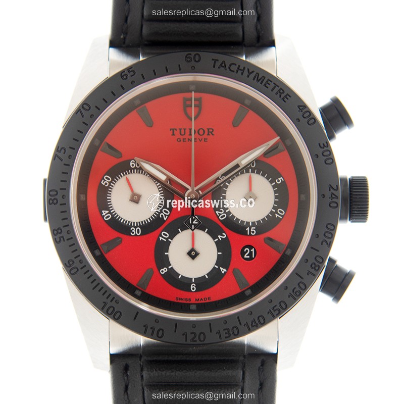 Tudor Fastrider Chrono Replica Watch - Automatic - Red Dial - Luxury Replica FASTRIDER CHRONO Watch