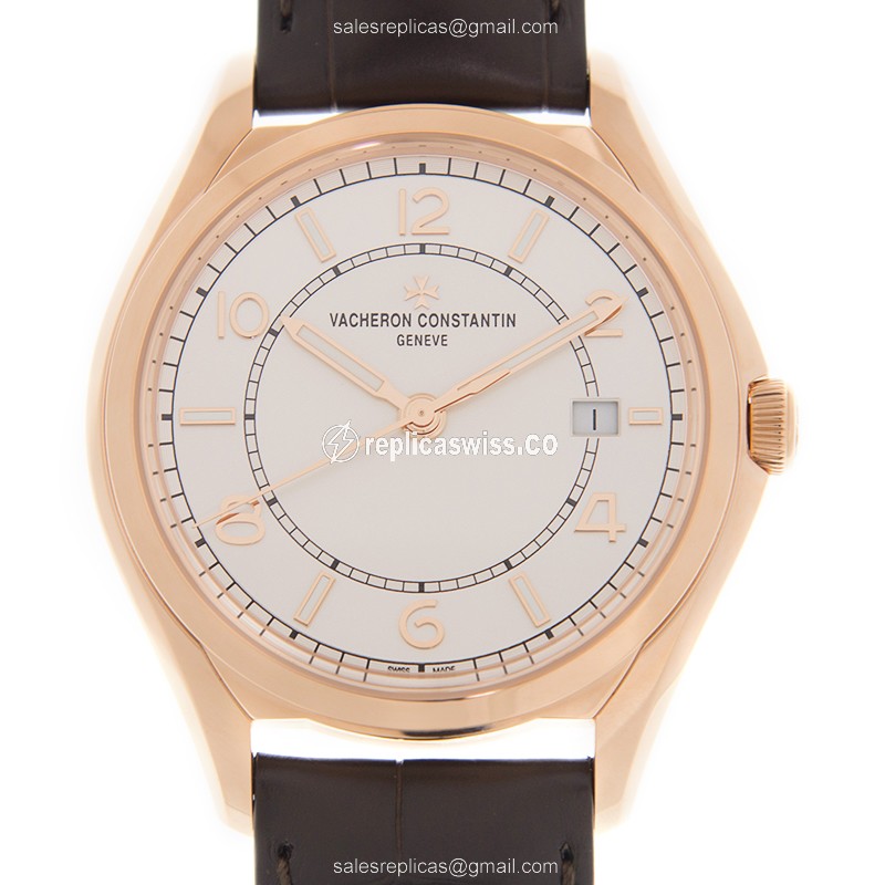 Vacheron Constantin 4600E/000R-B441 FIFTYSIX Automatic 18kt Rose Gold - Luxury Replica FIFTYSIX Watch