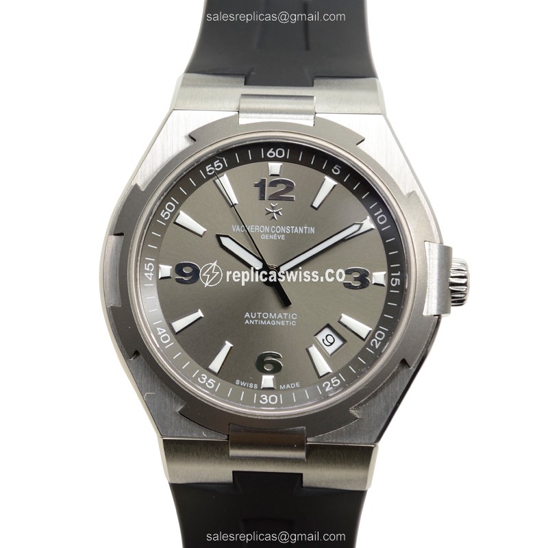 Vacheron Constantin Overseas Replica - Steel - Grey - Auto - Luxury Replica OVERSEAS Watch