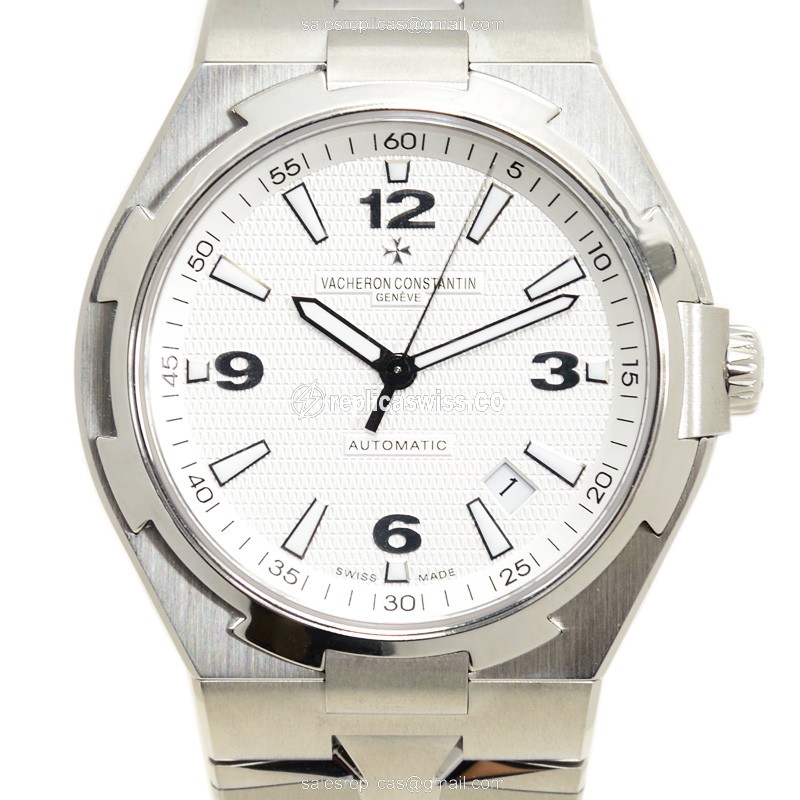 Vacheron Constantin Overseas Replica - Automatic - Steel Case, Silver Dial - Luxury Replica OVERSEAS Watch