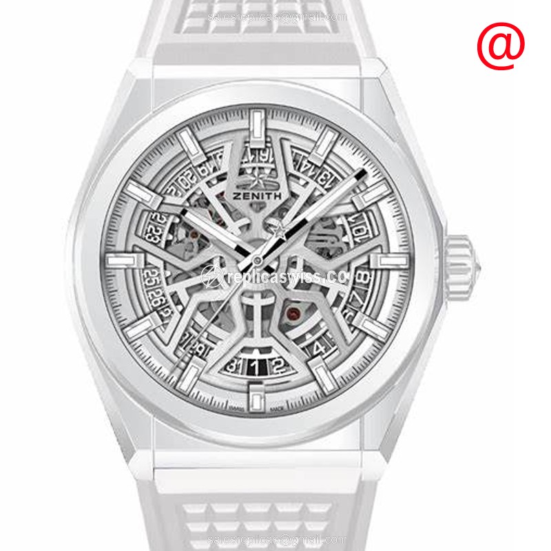 Zenith DEFY Replica - Automatic - Steel - Transparent Dial - Luxury Replica DEFY Watch