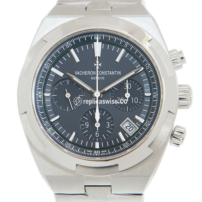 Vacheron Overseas Replica - Automatic - Steel - Blue Dial - Luxury Replica OVERSEAS Watch