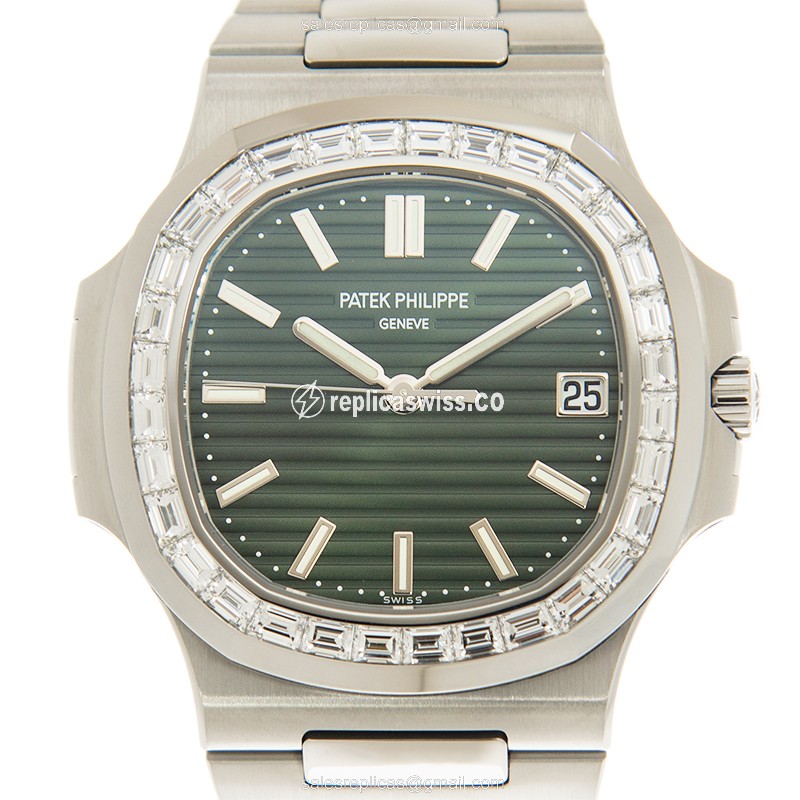 Patek Philippe 5711/1300A-001 NAUTILUS Automatic Stainless Steel & Diamonds