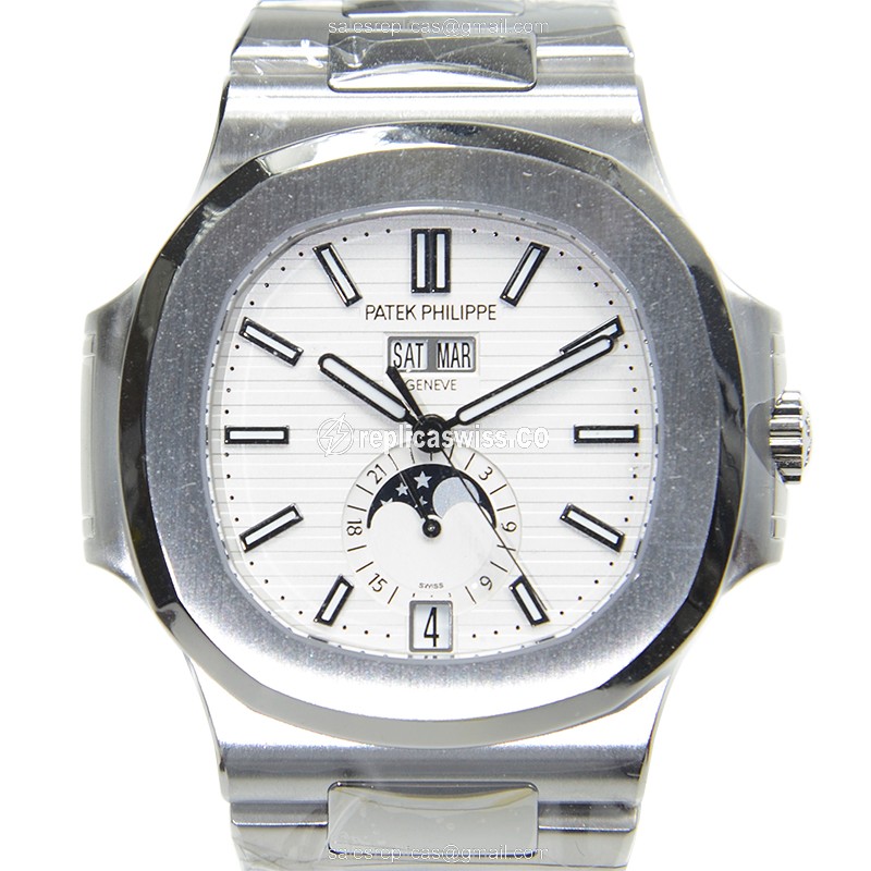 Patek Philippe 5726/1A-010 Replica - Automatic - Silver Dial - Steel Case & Band