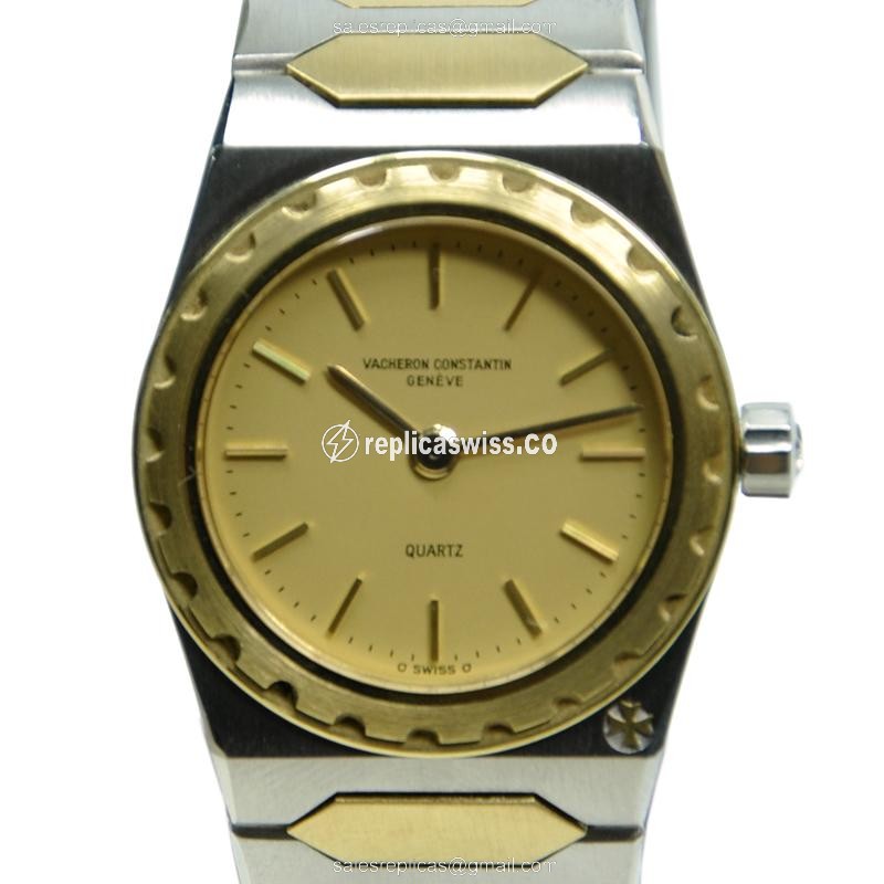 Vacheron Constantin 60001 Replica - Quartz - Gold - Steel - Luxury Vacheron Constantin Watch