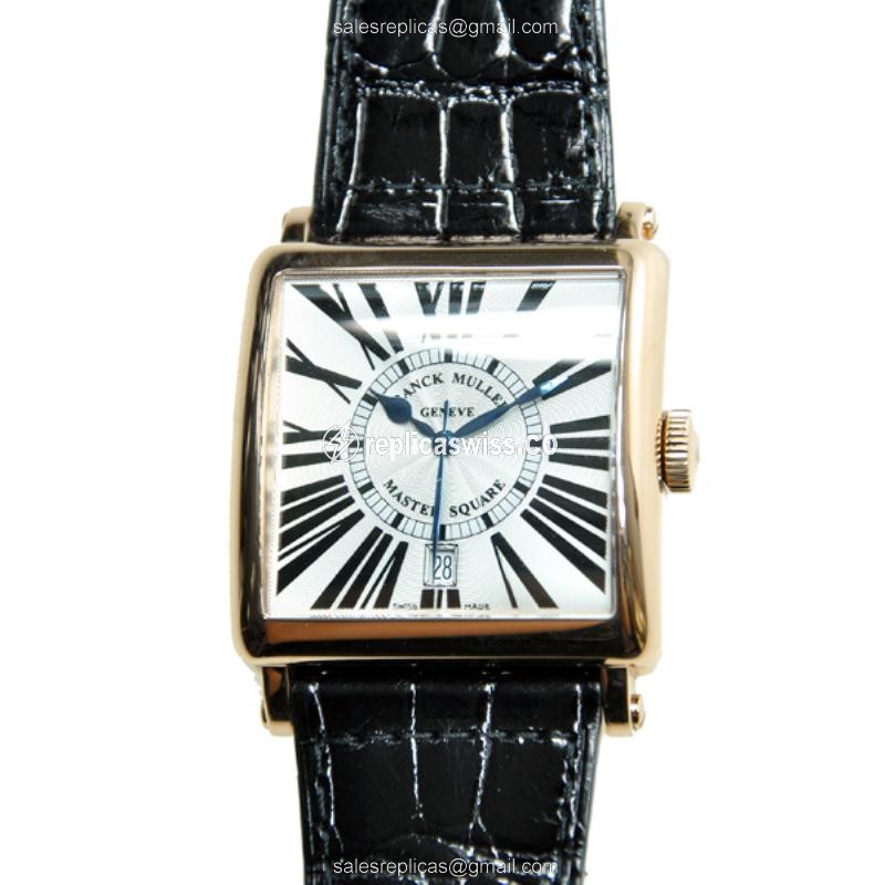 Franck Muller Master Square Watch - Automatic - Rose Gold