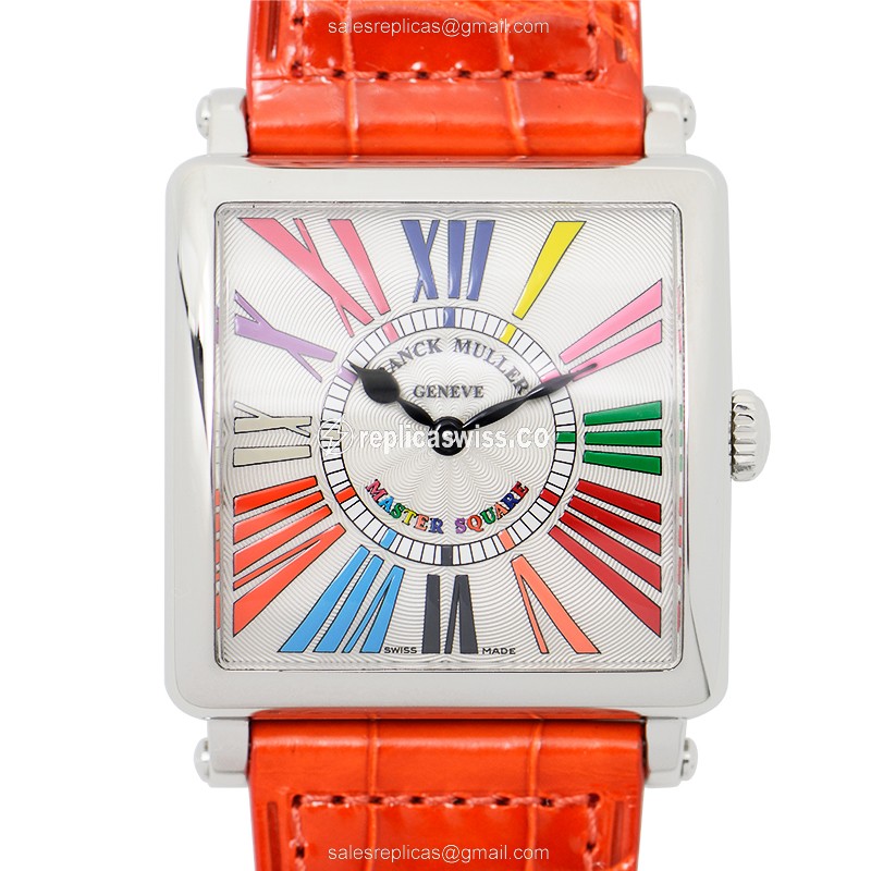 Franck Muller 6002 M QZ COL DRM (AC) MASTER SQUARE Quartz Stainless Steel - Luxury Replica MASTER SQUARE Watch
