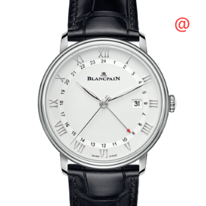 Blancpain Villeret Automatic - Stainless Steel - White Dial - Black Alligator Strap - Luxury Replica VILLERET Watch