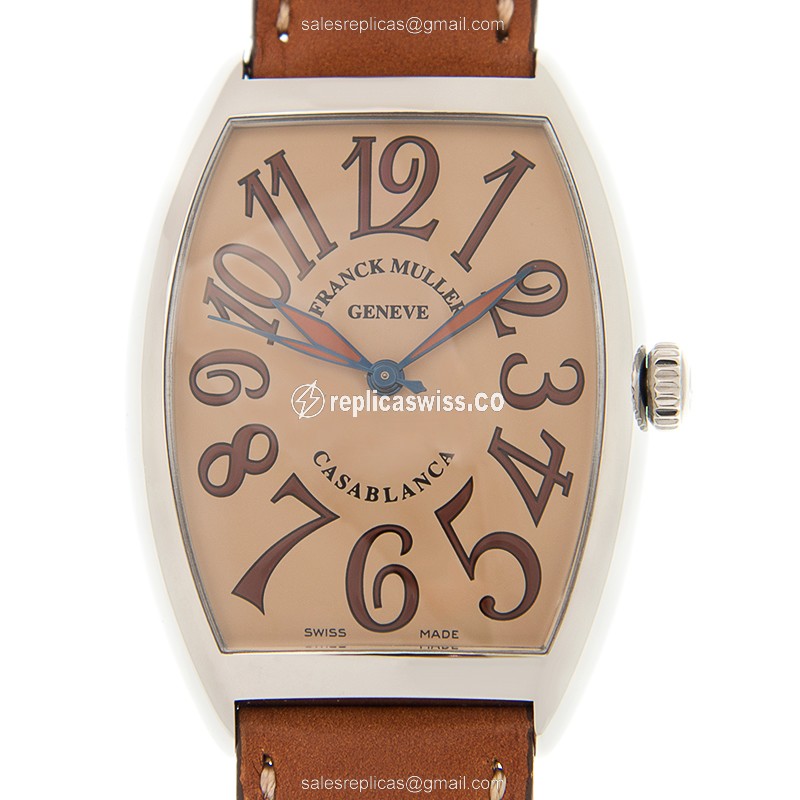 Franck Muller 6850 B C SAHARA(AC) CINTREE CURVEX Automatic Stainless Steel