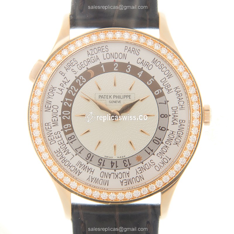 Patek Philippe 7130R-011 Replica - Complications Auto - Rose Gold Case - White Dial - Luxury Replica COMPLICATIONS Watch