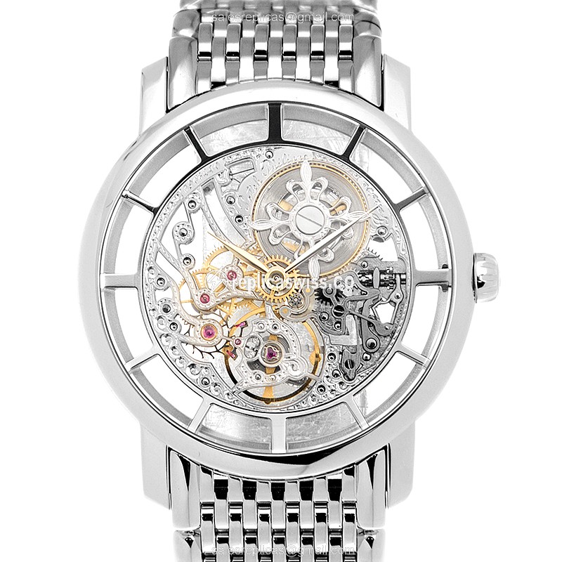 Patek Philippe 7180/1G-001 - Manual Wind - 18kt Gold Case - Silver Dial - Silver Clasp & Strap