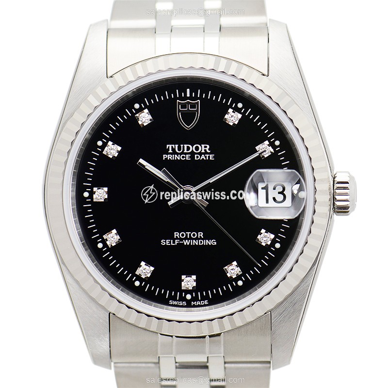 Tudor 74034-62470-10DI-BK PRINCE DATE Automatic Stainless Steel - Luxury Replica PRINCE DATE Watch