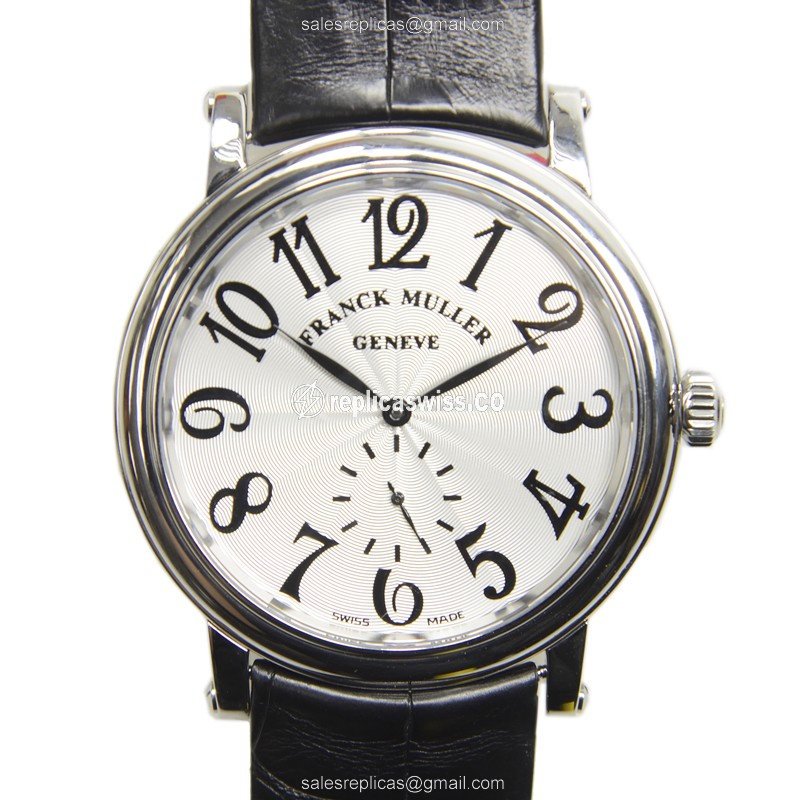 Franck Muller Liberty Replica - Automatic - Steel - Silver - Luxury Franck Muller Replica Watch