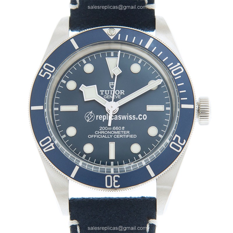 Tudor Black Bay 1958 - Automatic - Steel - Blue Dial - Leather Strap