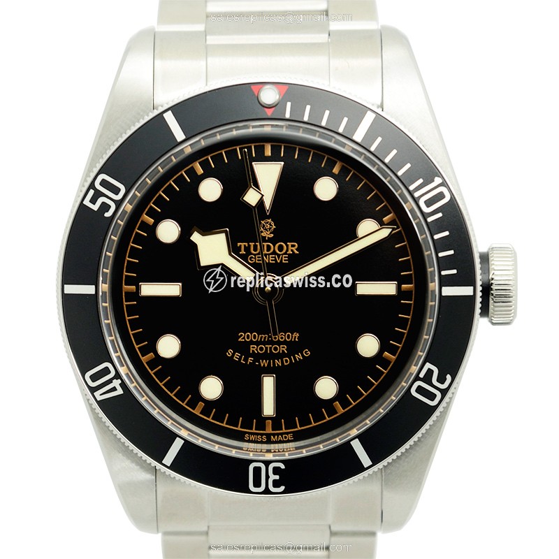 Tudor 79220N HERITAGE BLACK BAY Automatic Stainless Steel