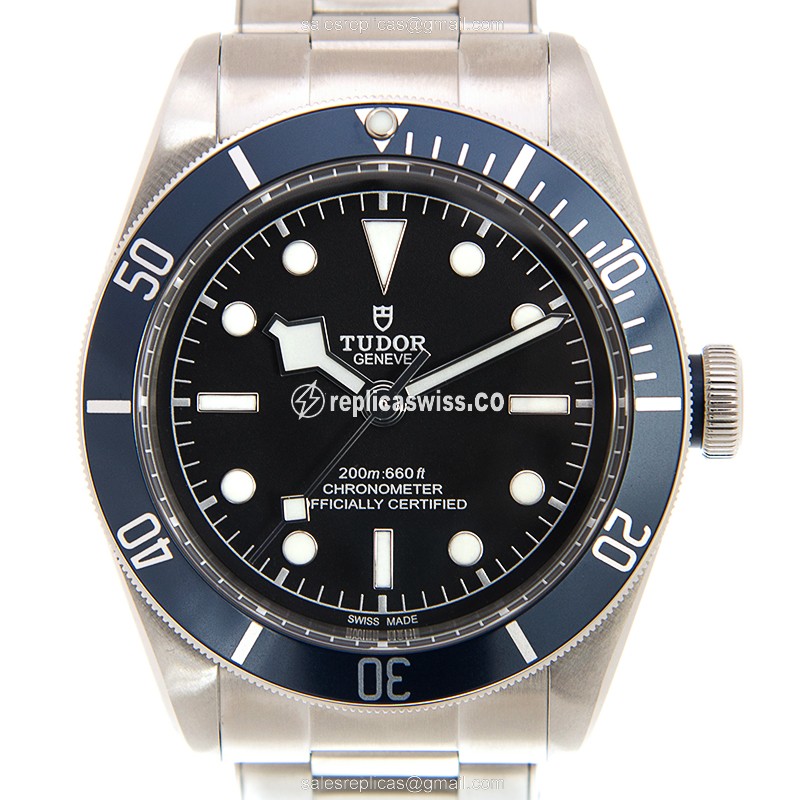 Tudor Heritage Ranger - Automatic - Black Dial - Steel Case & Band - Luxury Replica HERITAGE RANGER Watch