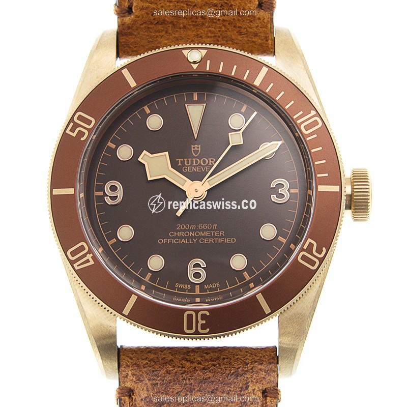 Tudor Heritage Ranger Replica - Automatic - Bronze - Brown