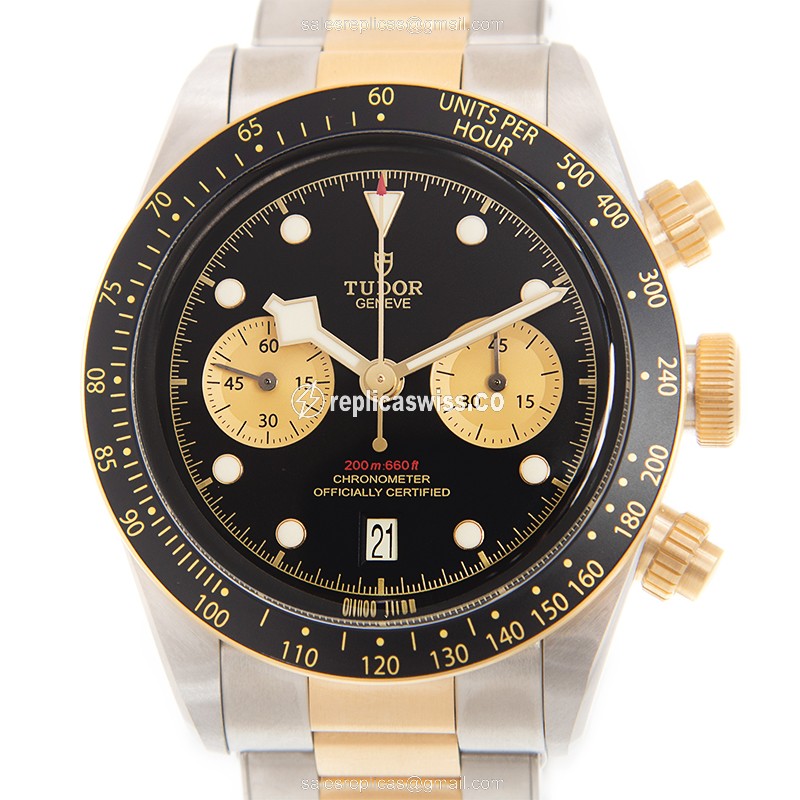 Tudor Black Bay Replica - Automatic - 18kt - Black Dial - Luxury Replica BLACK BAY Watch