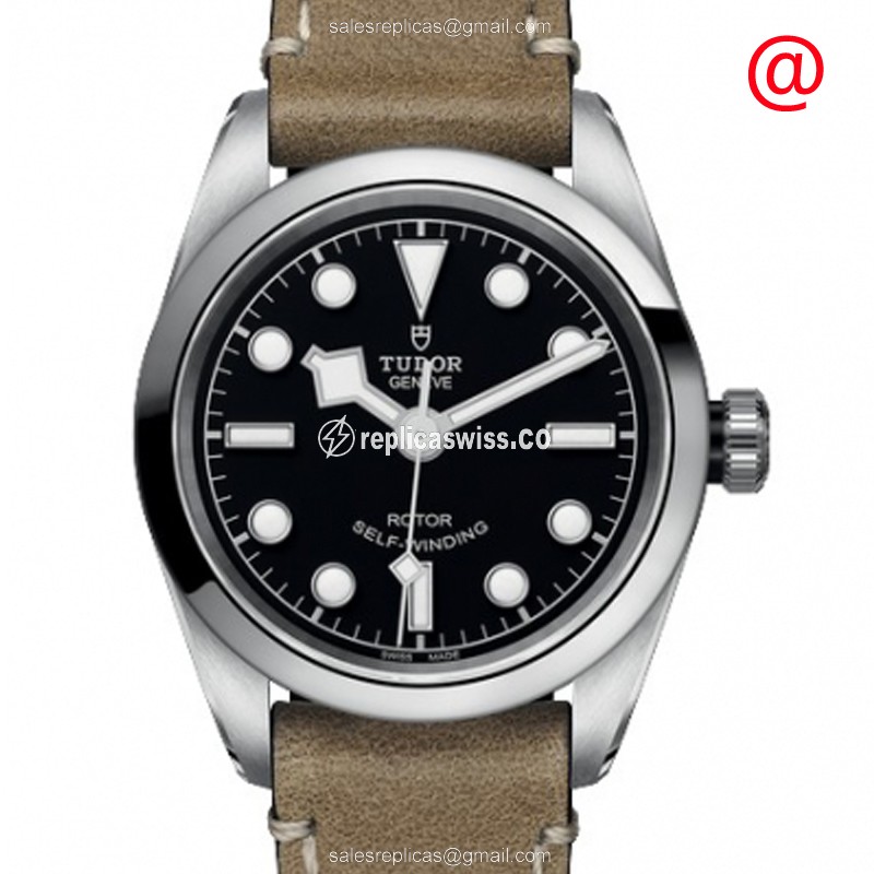 Tudor Black Bay 36 Replica Watch - Auto - Steel - Black Dial