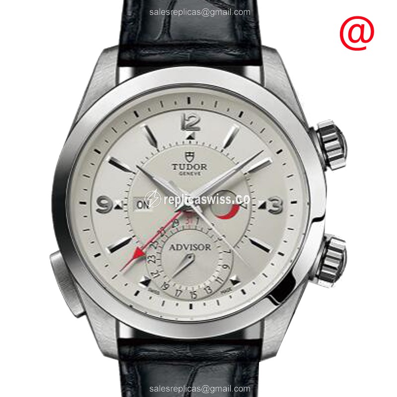 Tudor Heritage Advisor Replica - Automatic - Steel - Silver Dial - Luxury Replica HERITAGE ADVISOR Watch