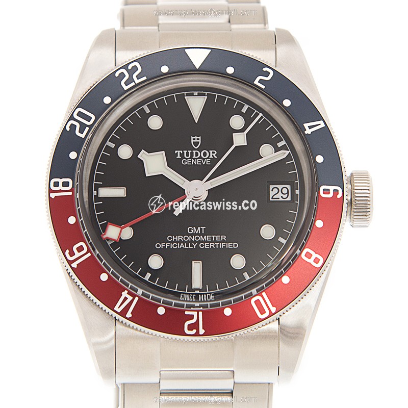 Tudor Heritage Black Bay - Automatic - Black Dial - Steel Case & Band - Luxury Replica HERITAGE BLACK BAY Watch