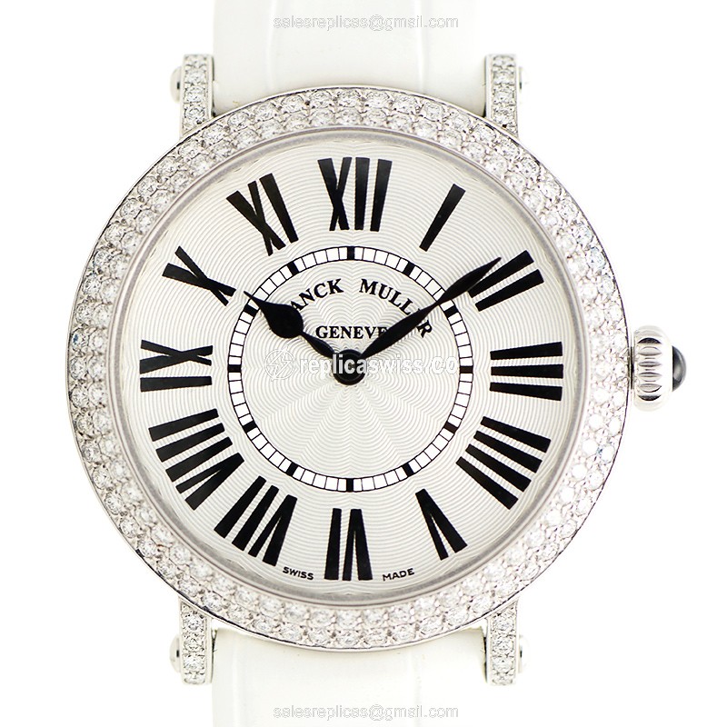 Franck Muller Salsa Replica Watch - Quartz - White Alligator