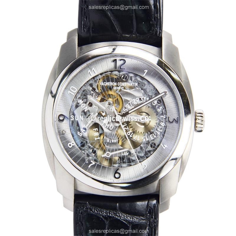 Vacheron Constantin Quai de l'Ile Watch - Auto - Ti - Silver