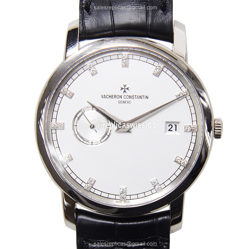 Vacheron Constantin Patrimony Replica - Automatic - White Gold