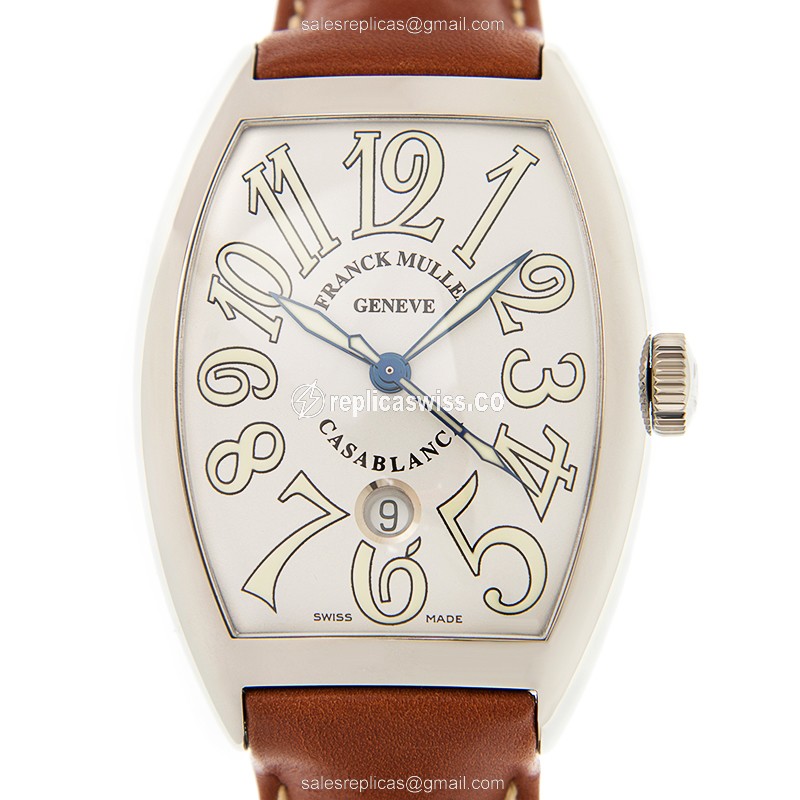 Franck Muller Cintree Curvex Replica Watch - Auto - White - Luxury Replica CINTREE CURVEX Watch