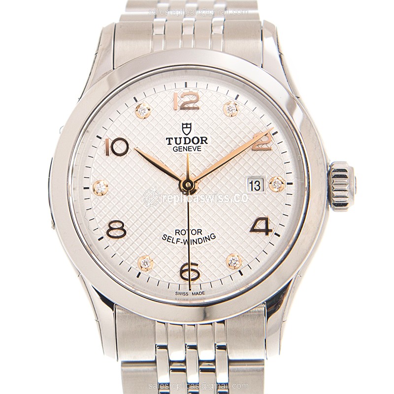 Tudor 1926 Replica - Automatic - Steel Case - Silver Dial - Silver Strap - Luxury Replica 1926 Watch