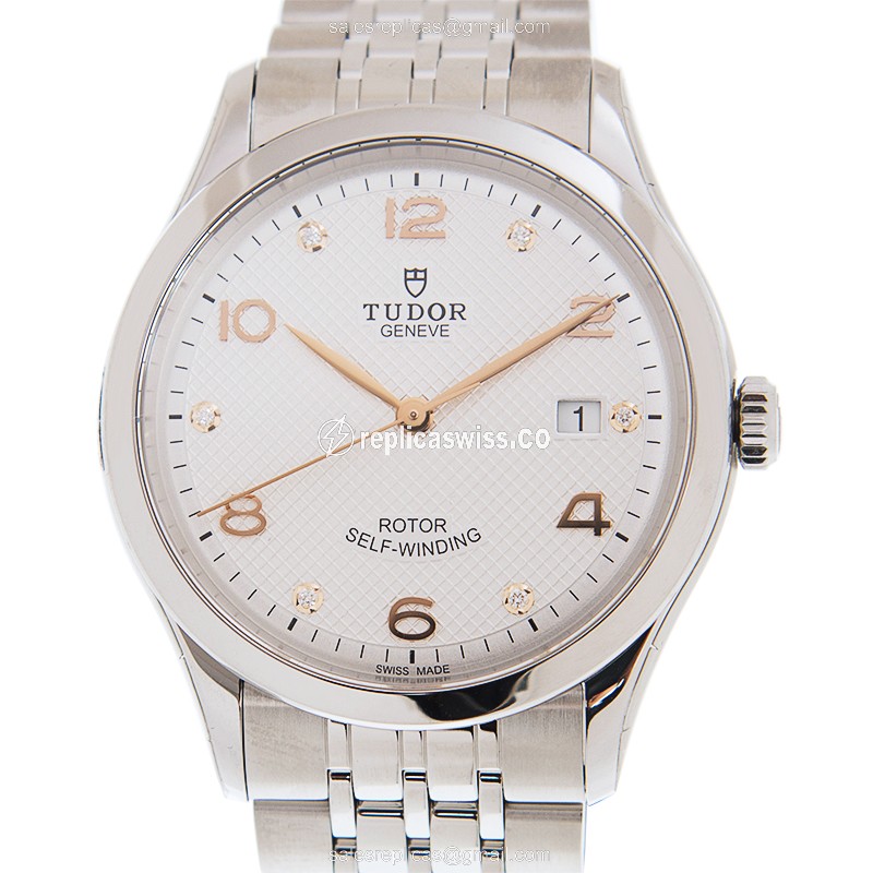 Rolex 1926 Tudor Replica - Automatic - Steel Case - Silver Dial - Steel Strap - Luxury Replica 1926 Watch