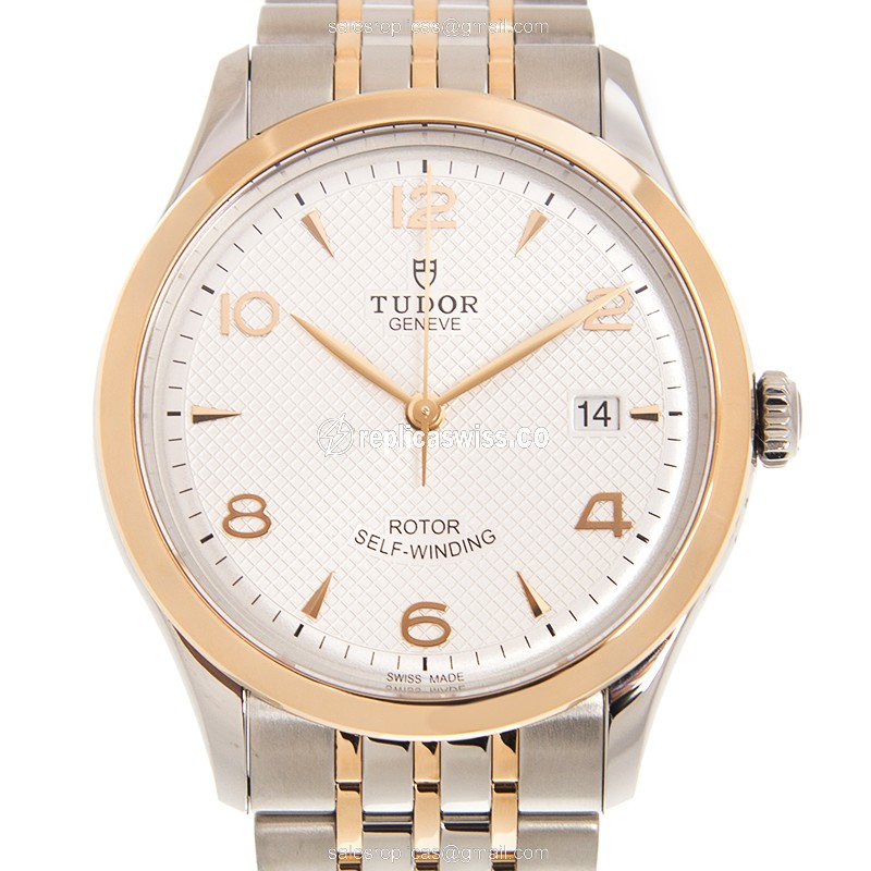 Tudor 1926 Replica - Automatic - Rose Gold & Steel - Silver Dial - Luxury Replica 1926 Watch