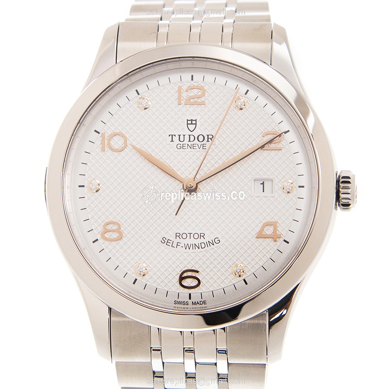 Tudor 1926 Replica - Automatic - Silver Steel Case - Silver Dial - Steel Band - Luxury Replica 1926 Watch