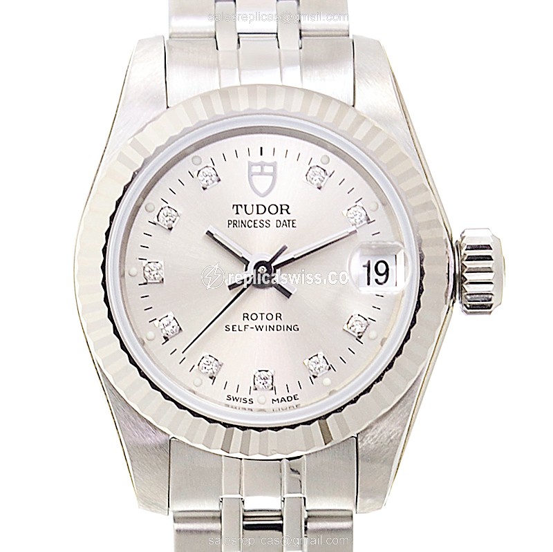 Tudor Automatic Replica Watch - Gray Dial - Steel Strap - Luxury Tudor Watch