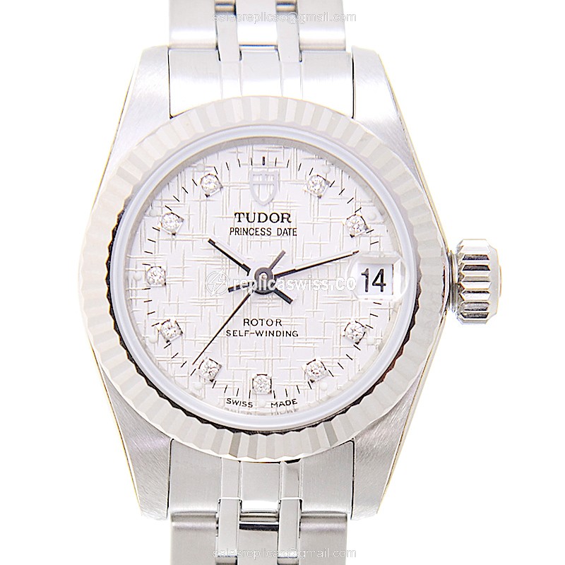 Brand Tudor 92514-62420-10DI-SVCL Replica - Automatic - Steel Case - Gray Dial on Silver Strap - Luxury Tudor Watch