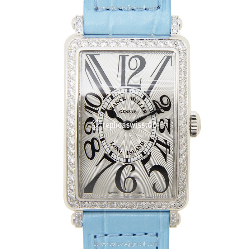 Franck Muller 952 QZ D 1R (AC) LONG ISLAND Quartz Stainless Steel & Diamonds