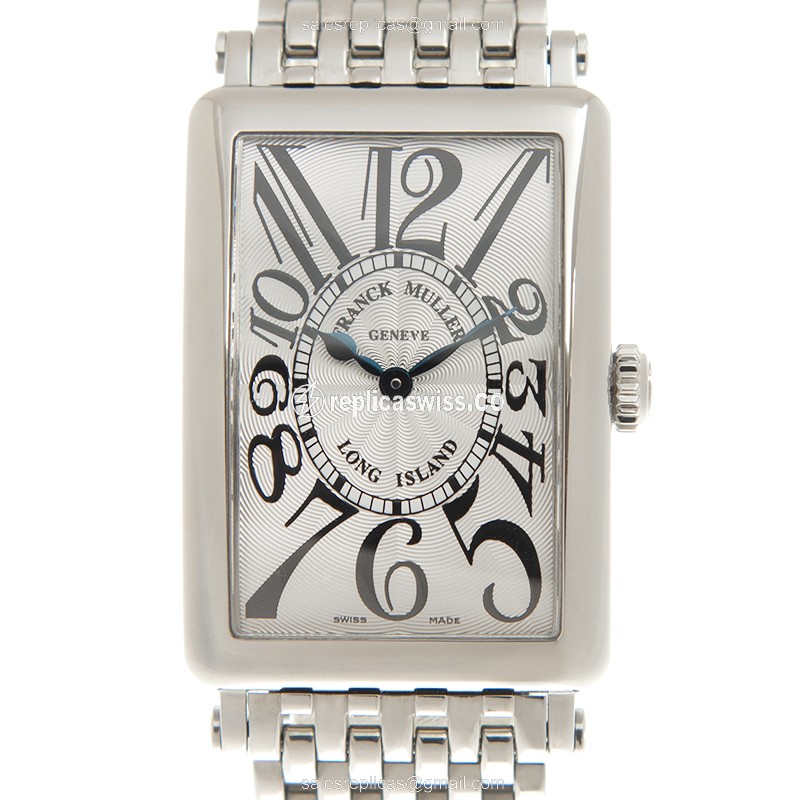 Franck Muller 952 QZ O Long Island Quartz - Stainless Steel Case & Band - Luxury Replica LONG ISLAND Watch