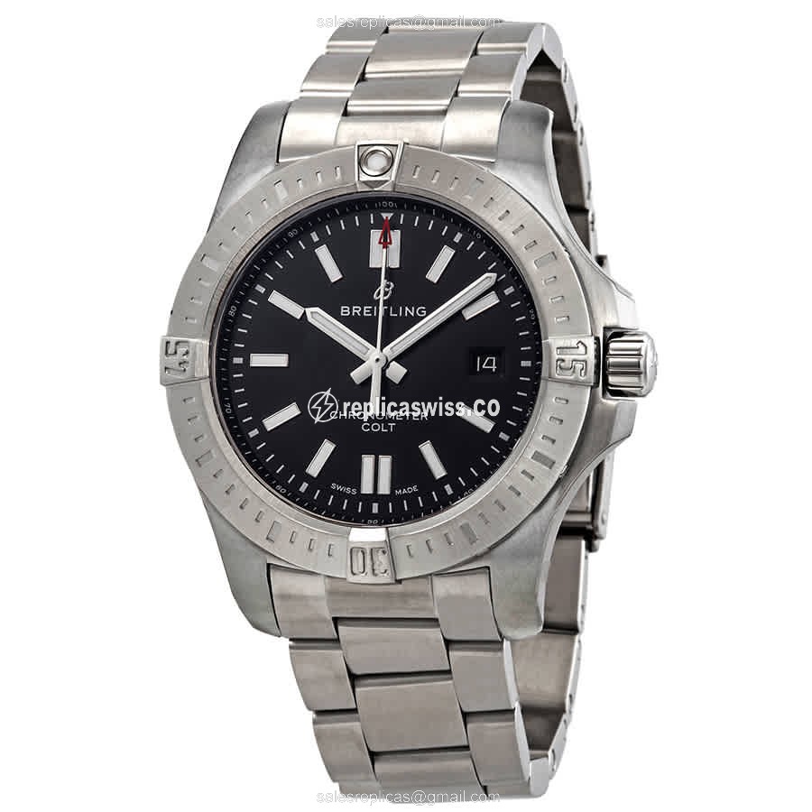 Breitling Challenger Series A17388101B1A1 - Automatic - Black Dial - Steel Case & Band