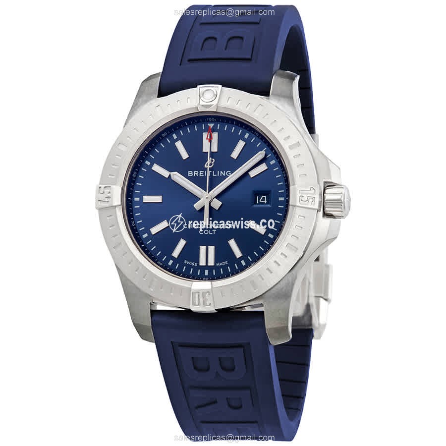 Breitling Challenger Series Replica Watch - Auto Blue Dial