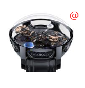 Jacob & Co ASTRONOMIA Replica - Manual Wind - Ceramic Case - Black Dial - Leather Strap