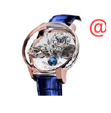 Jacob & Co ASTRONOMIA - Manual - 18kt Rose Gold - Skull Dial - Blue Leather Strap