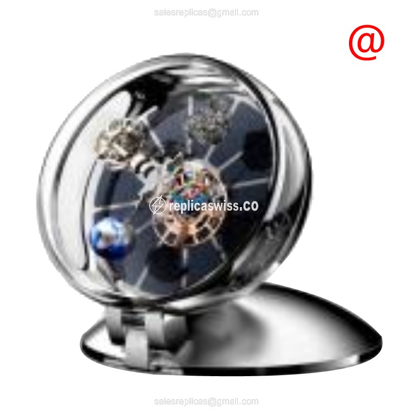 Jacob & Co AT900.10.AC.MT.AAAAA Astronomia Manual Wind - Steel Case - Black Dial - Luxury Replica ASTRONOMIA Watch