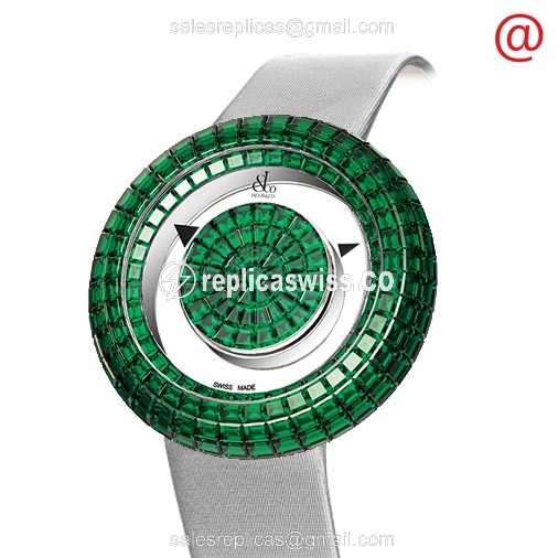 Jacob & Co BM526.30.BE.BE.ASB4A Replica - Quartz - 18kt White Gold - Sapphire Crystal
