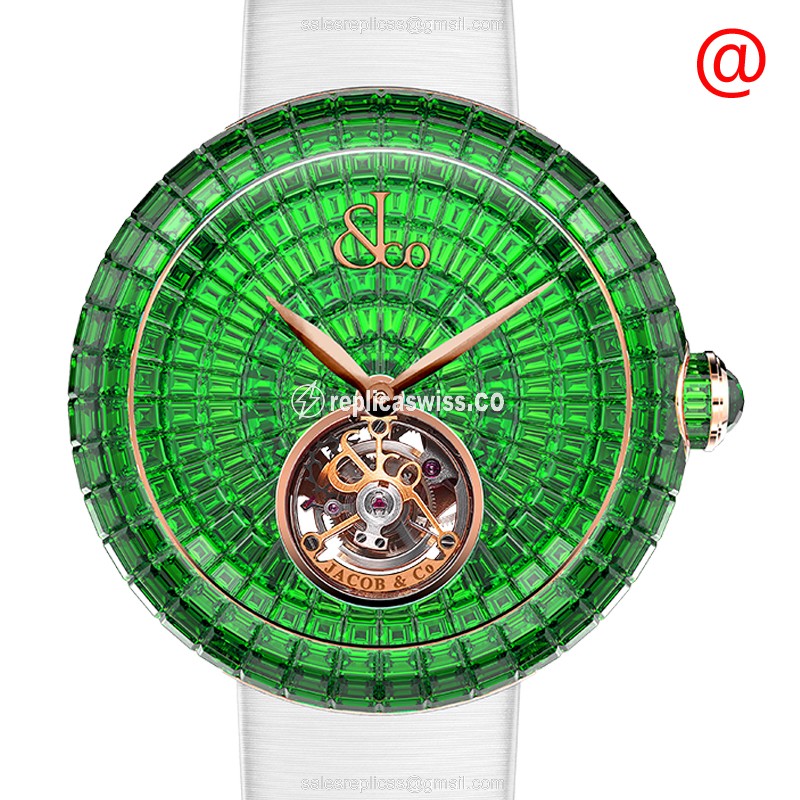 Jacob & Co BT543.50.BZ.BZ.BSB4A Manual Wind - 18kt Yellow Gold - Sapphire Crystal - Luxury Replica BRILLIANT Watch