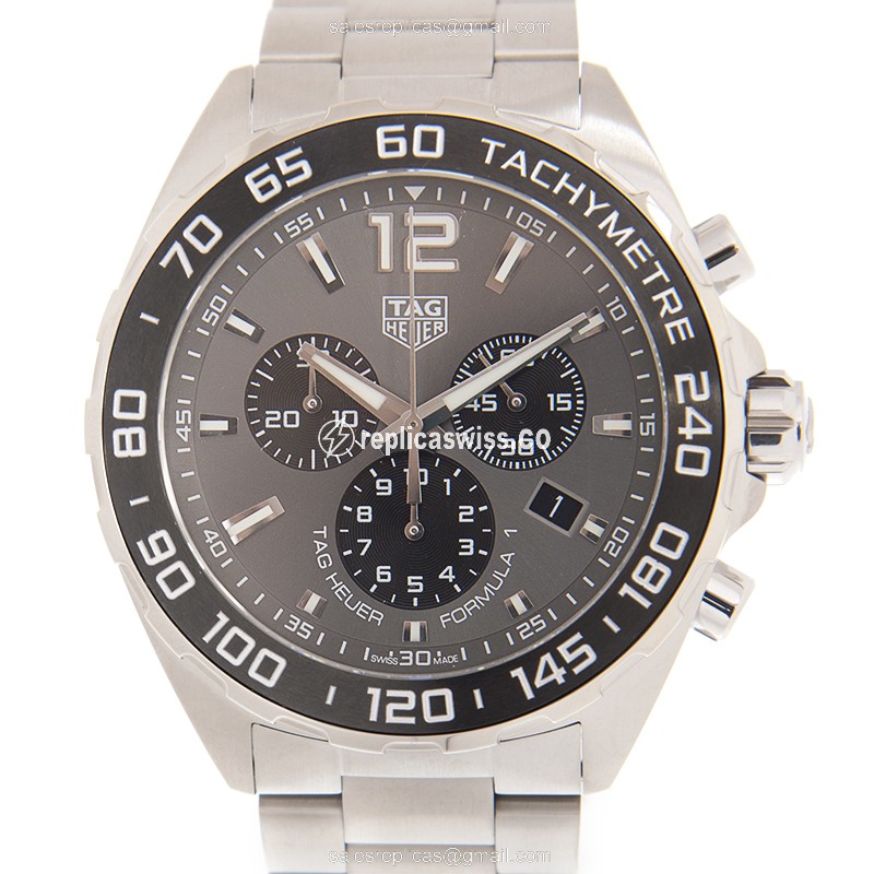 Watch Tag Heuer CAZ1011.BA0842 F1 Replica - Quartz - Silver Dial - Steel Band - Clasp - Luxury Replica F1 Watch